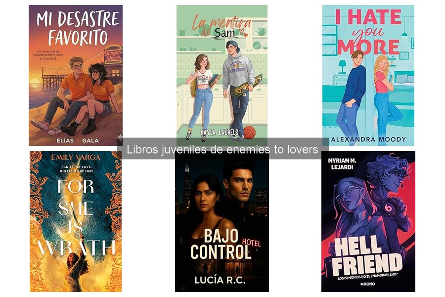 Mejores libros juveniles enemies to lovers para adolescentes