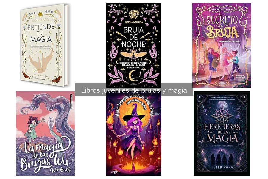 Mejores libros juveniles sobre brujas y magia para jóvenes