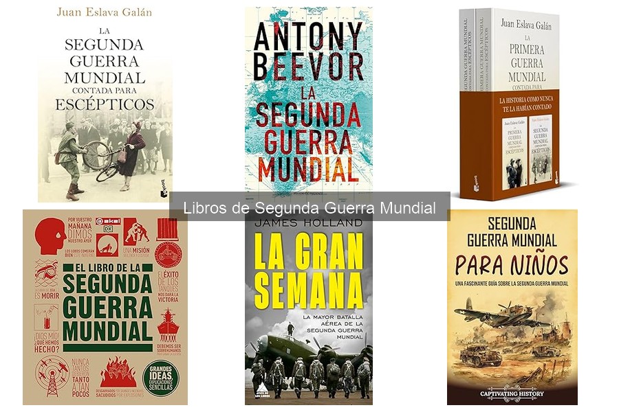 Mejores libros sobre la Segunda Guerra Mundial