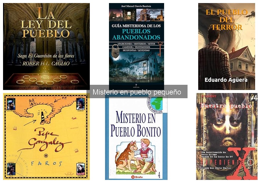 Mejores premios literarios de novelas de misterio en pueblos