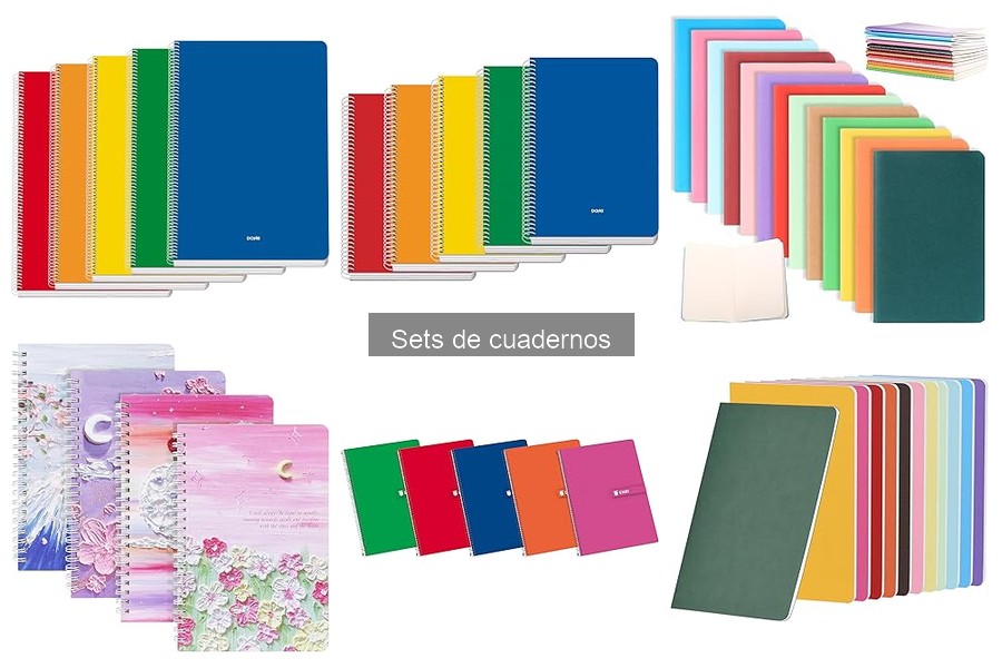 Mejores sets de cuadernos para estudiantes: comparativa 2023