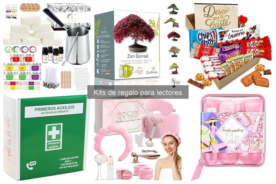 Mejores tiendas para comprar kits de regalo para lectores
