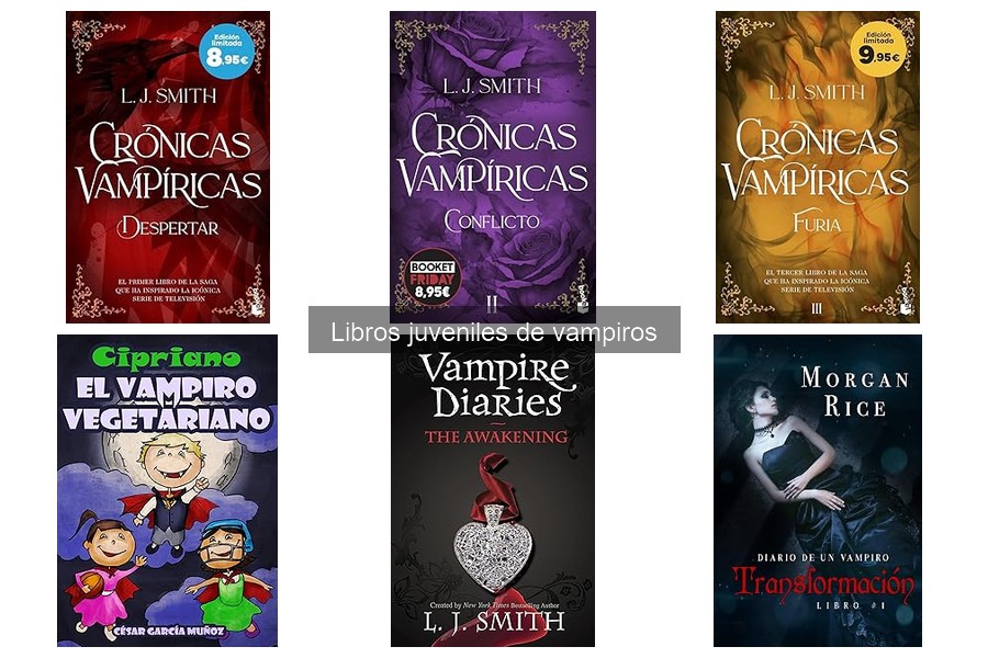Mejores tiendas para comprar libros juveniles de vampiros baratos