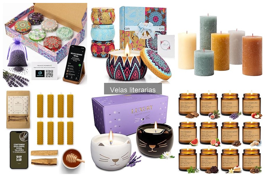 Mejores velas literarias para regalar: opciones únicas