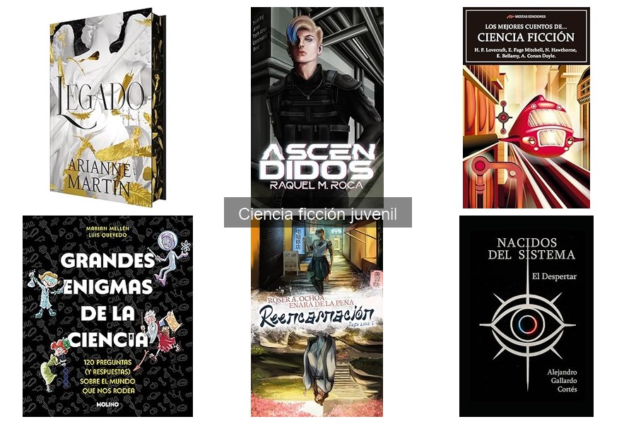 Ofertas en libros de ciencia ficción juvenil que no te perderás