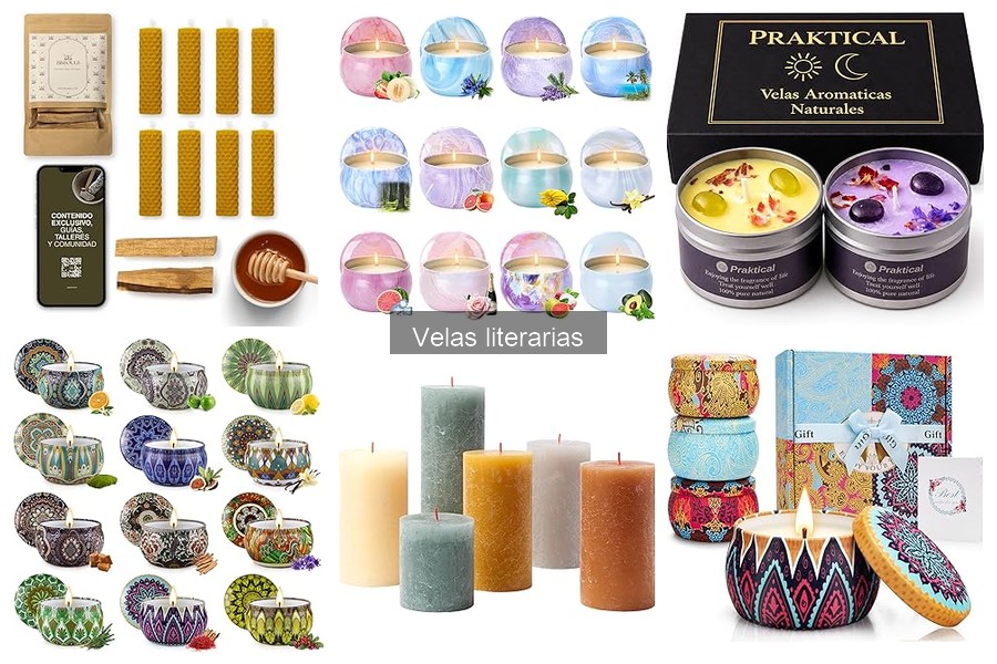 Opciones de Personalización para Velas Literarias