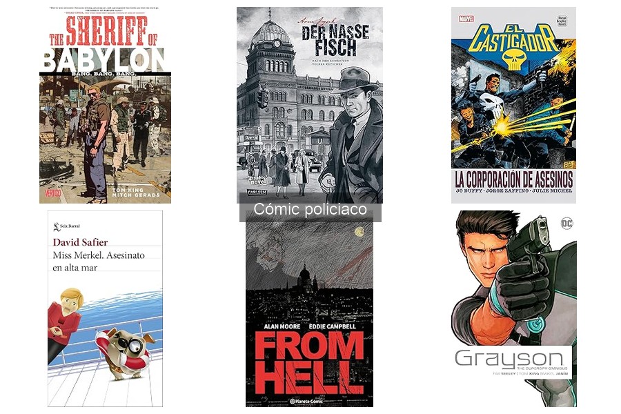 Opiniones sobre cómics policiacos populares y sus análisis