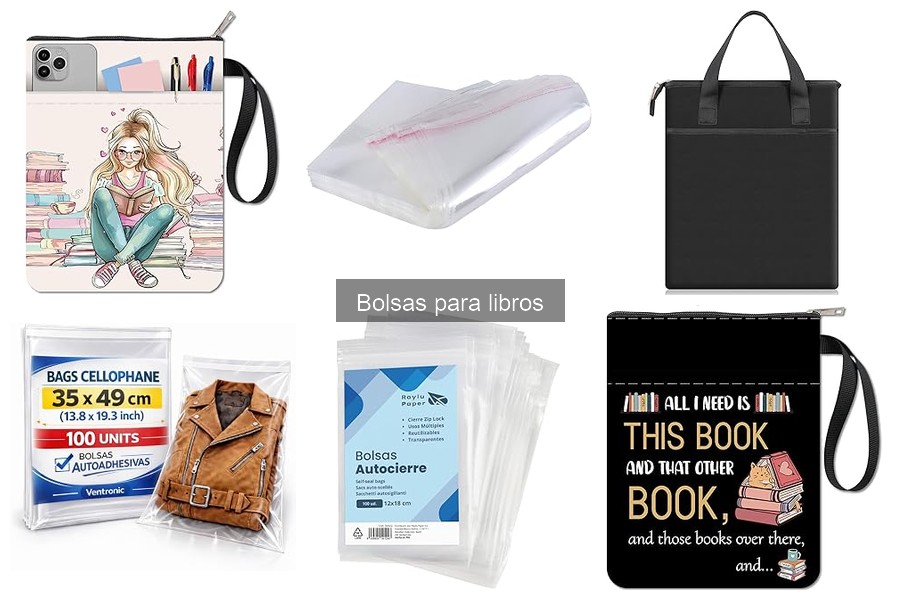 Opiniones sobre las mejores bolsas para libros