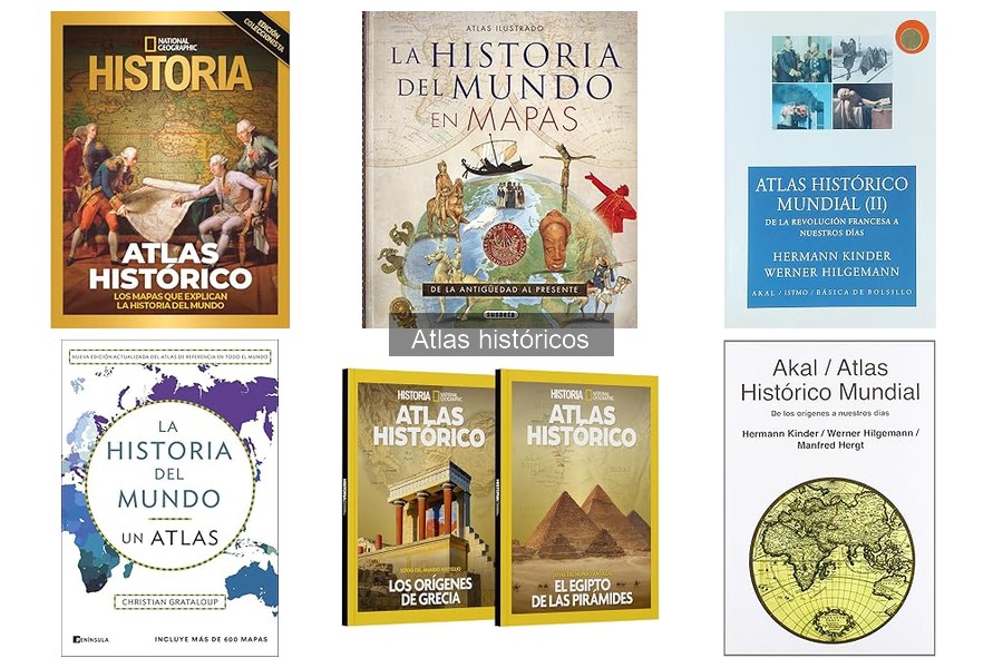 Opiniones sobre los mejores atlas históricos 2023