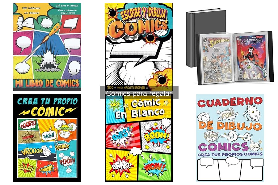 Organiza tu biblioteca de cómics para regalar fácilmente