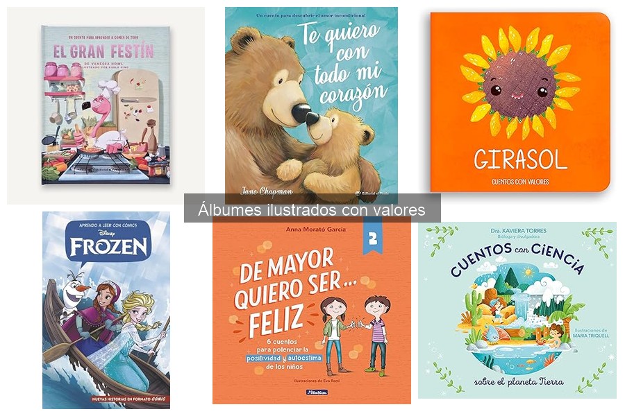 Problemas al leer álbumes ilustrados con valores