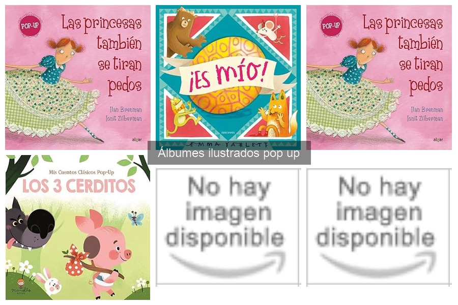 ** Problemas comunes al usar álbumes ilustrados pop up