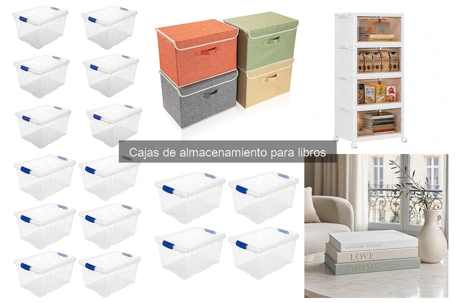 Problemas comunes al usar cajas de almacenamiento para libros