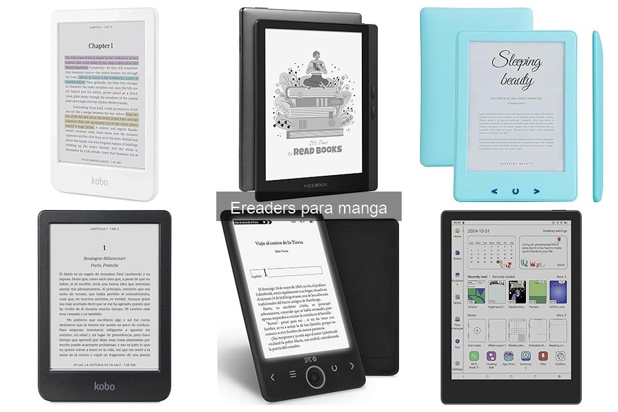 Problemas comunes con ereaders para manga y soluciones
