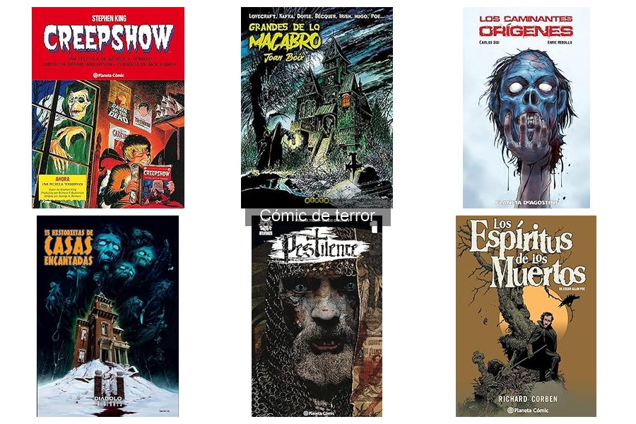 ¿Qué es un cómic de terror? Características y evolución