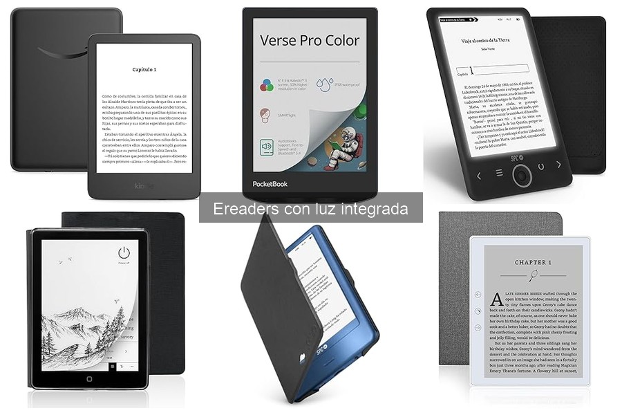 ¿Qué es un ereader con luz integrada? Características claves