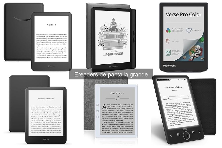 ¿Qué es un ereader de pantalla grande? Guía y características