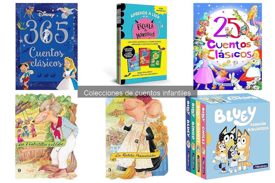 ¿Qué son las colecciones de cuentos infantiles?