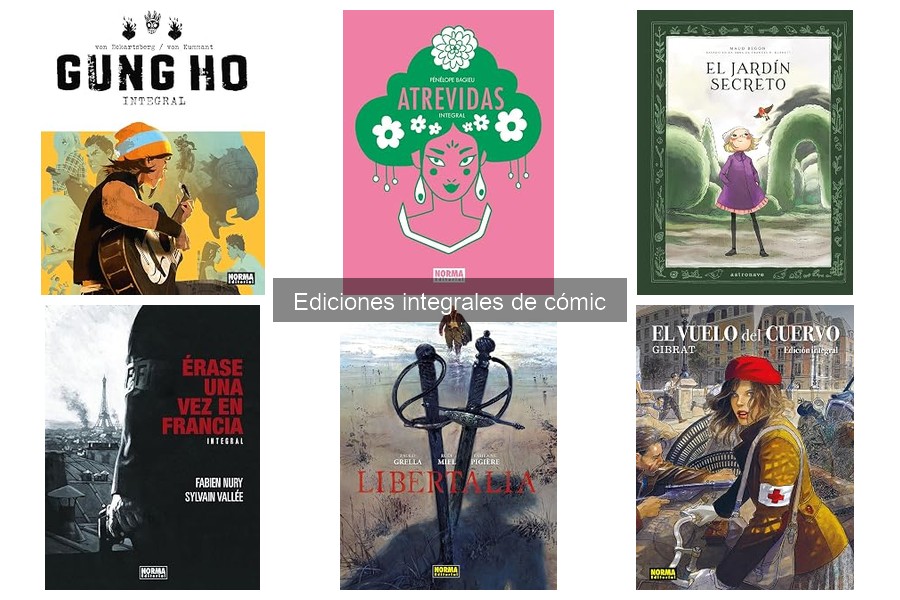 ¿Qué son las ediciones integrales de cómic? Descúbrelo aquí