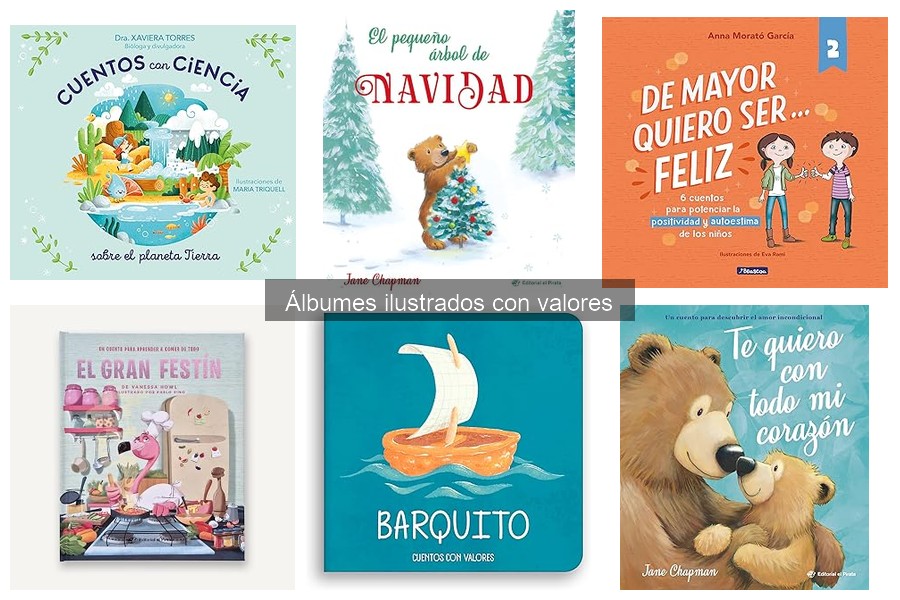 ¿Qué son los álbumes ilustrados con valores?