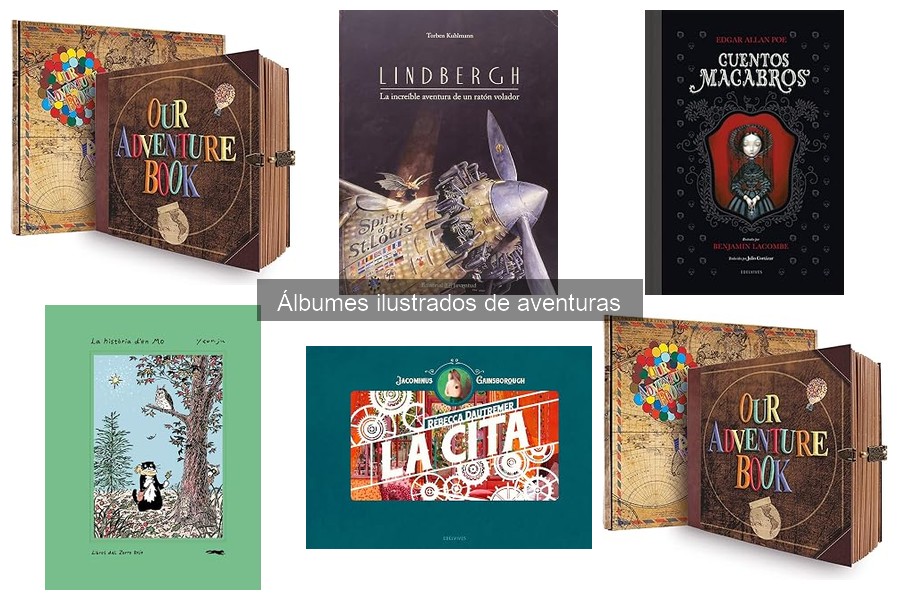 ** ¿Qué son los álbumes ilustrados de aventuras? Descúbrelos