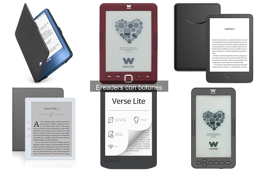 ** ¿Qué son los ereaders con botones? Características y ventajas