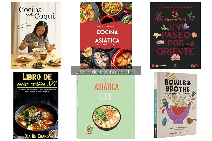 ¿Qué son los libros de cocina asiática? Descubre su esencia