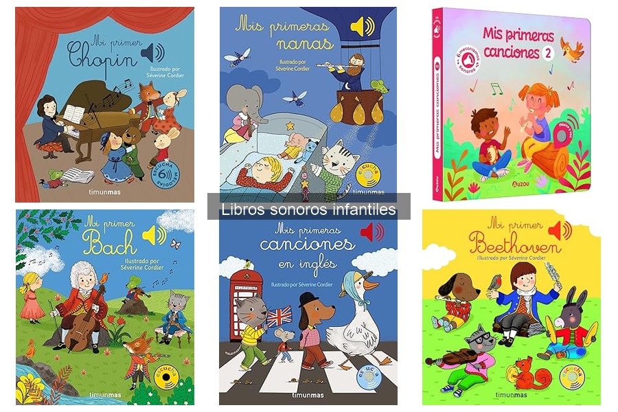 ¿Qué son los libros sonoros infantiles? Descúbrelos aquí