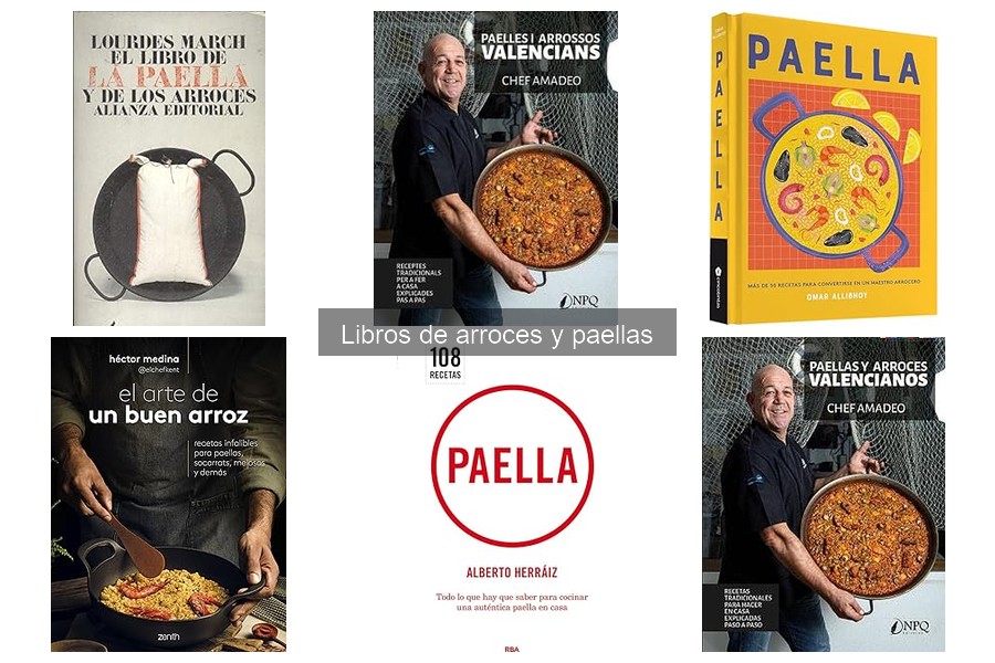 Recetas clásicas de arroces y paellas para disfrutar