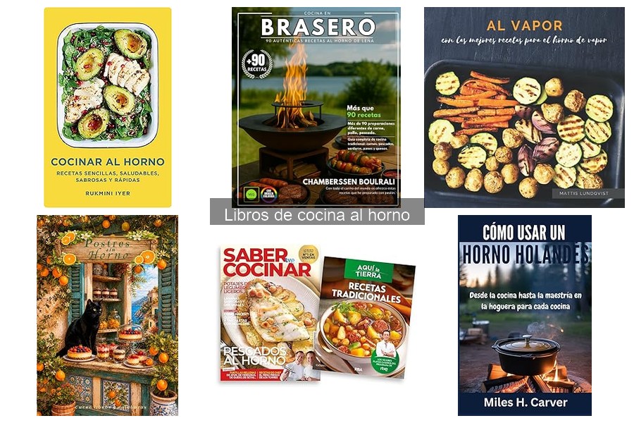 Recetas fáciles de libros de cocina al horno para todos