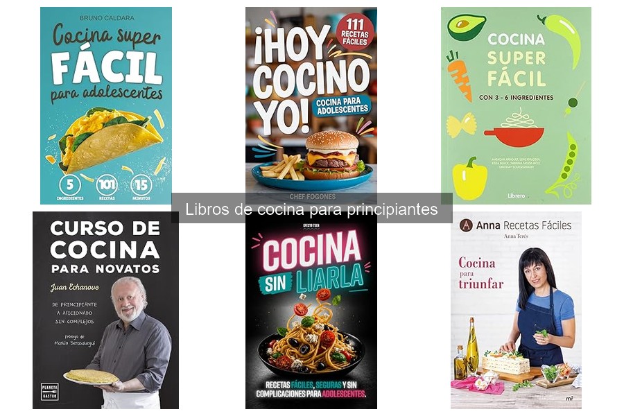 Recetas Fáciles de Libros de Cocina para Principiantes
