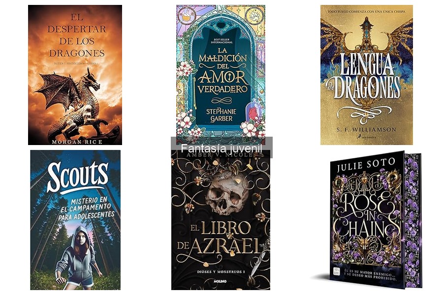 Recomendaciones de libros de fantasía juvenil por edad