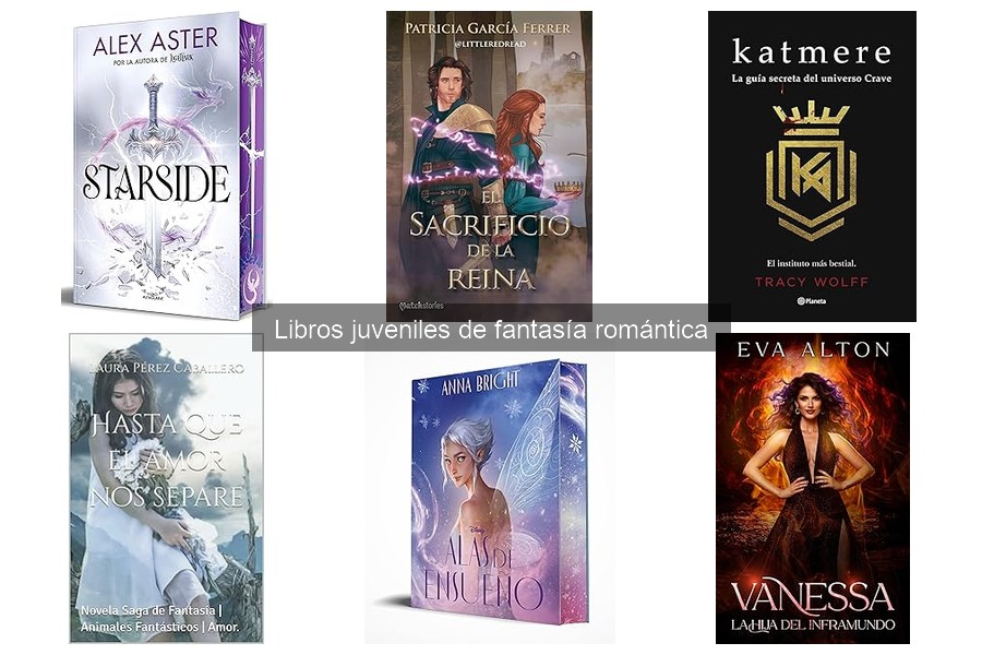 Recomendaciones de libros juveniles de fantasía romántica por edad
