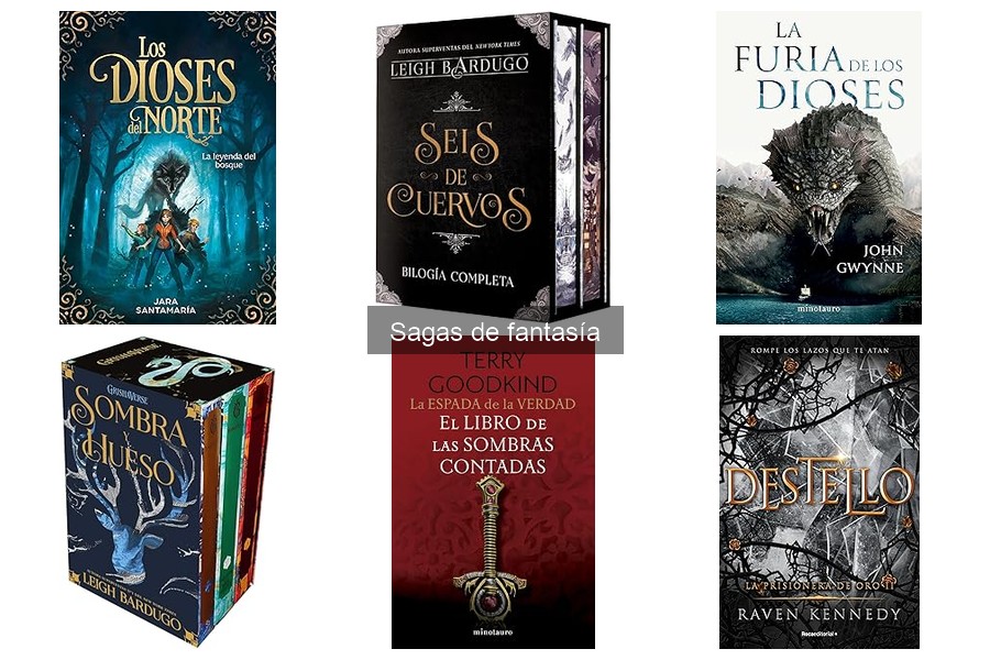 Recomendaciones de sagas de fantasía según edad