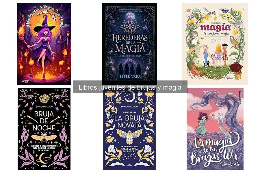 Regalos literarios: libros juveniles de brujas y magia