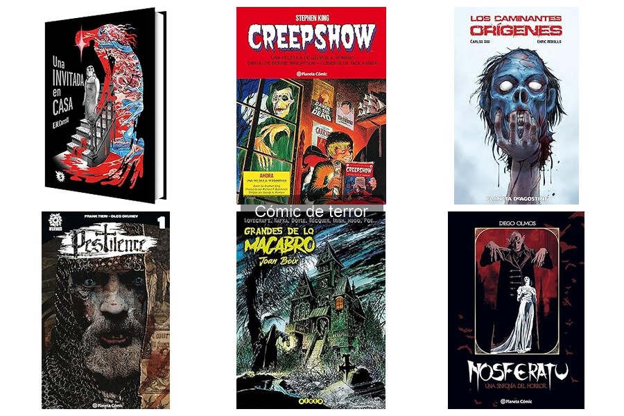 Reseñas de cómics de terror recientes: Novedades imprescindibles