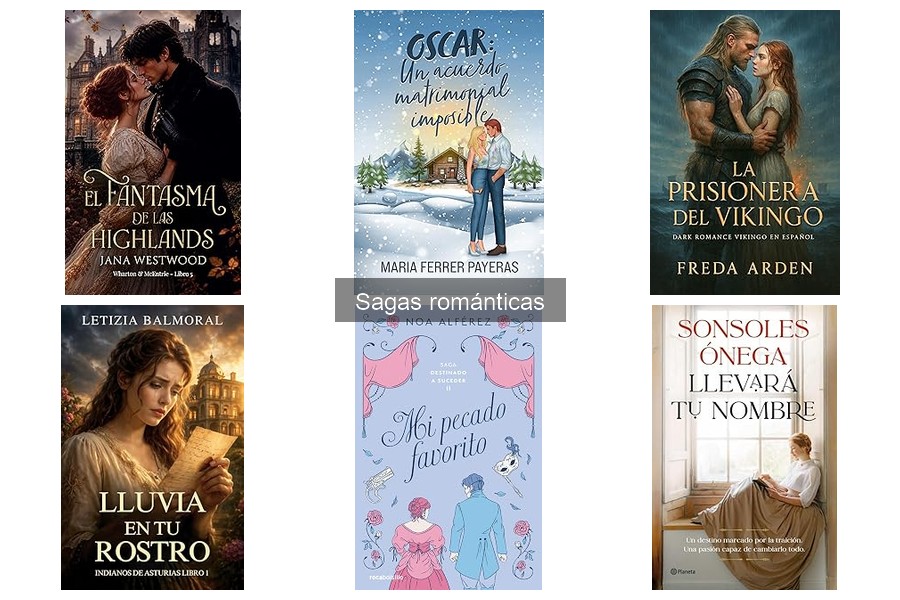 Reseñas de sagas románticas menos conocidas