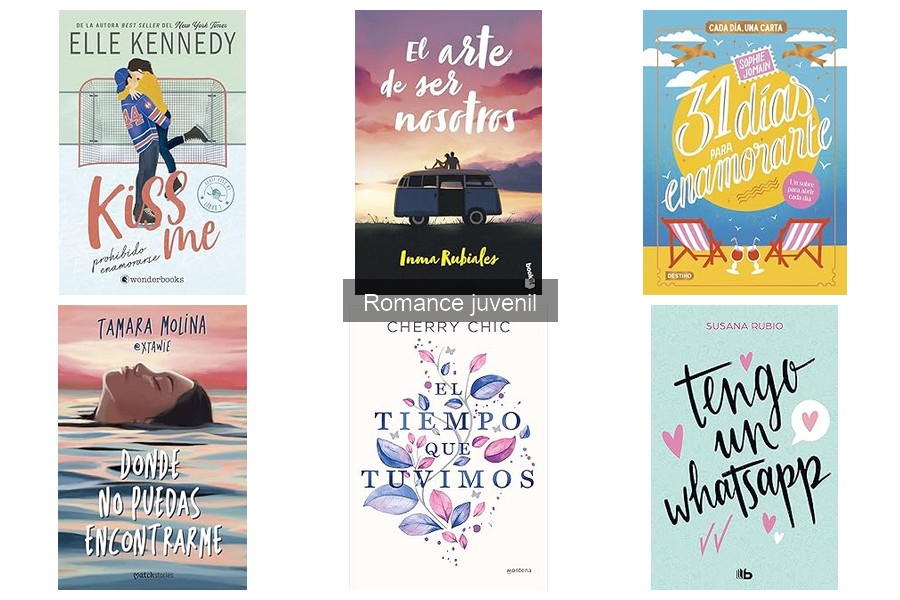 Reseñas de Series de Libros de Romance Juvenil