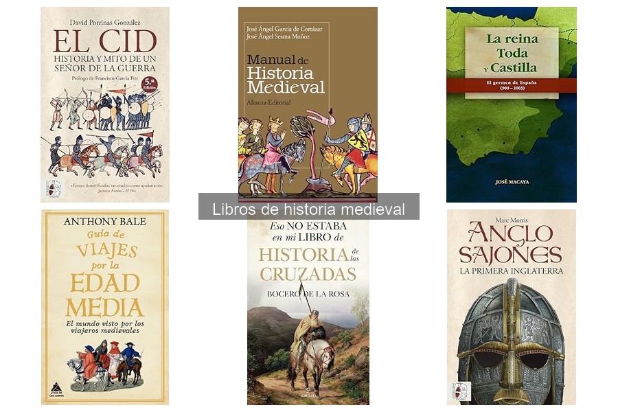 Temas fundamentales en libros de historia medieval