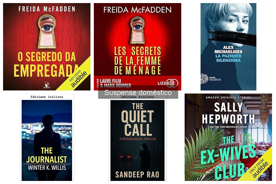 Temas recurrentes en los libros de suspense doméstico
