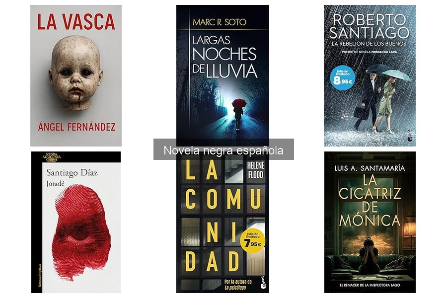 Tendencias actuales en la novela negra española 2023