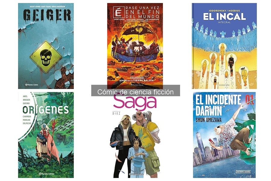 Tendencias en Cómics de Ciencia Ficción 2023