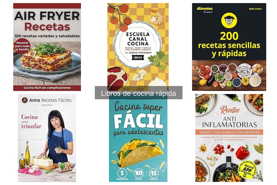 Testimonios de libros de cocina rápida que funcionan