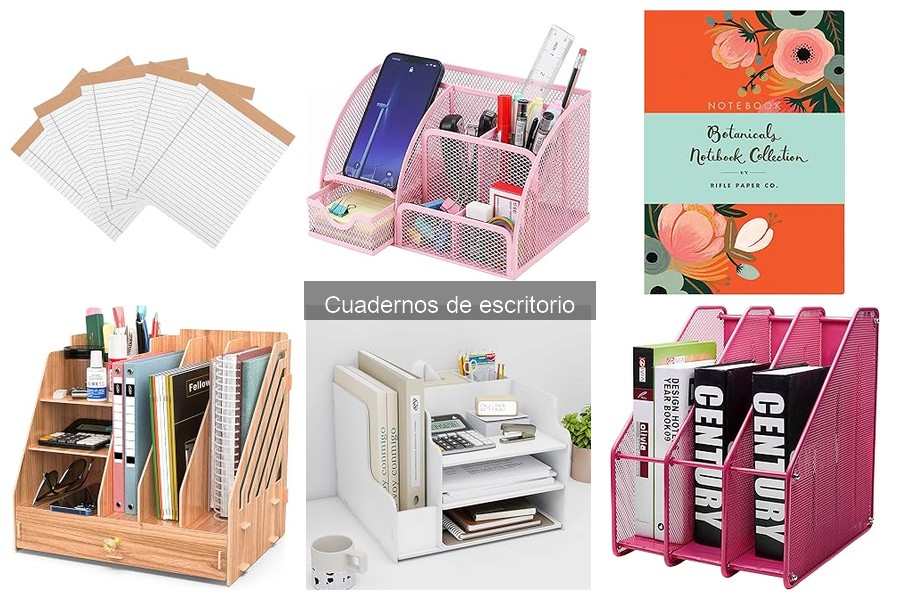 Tipos de cuadernos de escritorio y sus usos prácticos