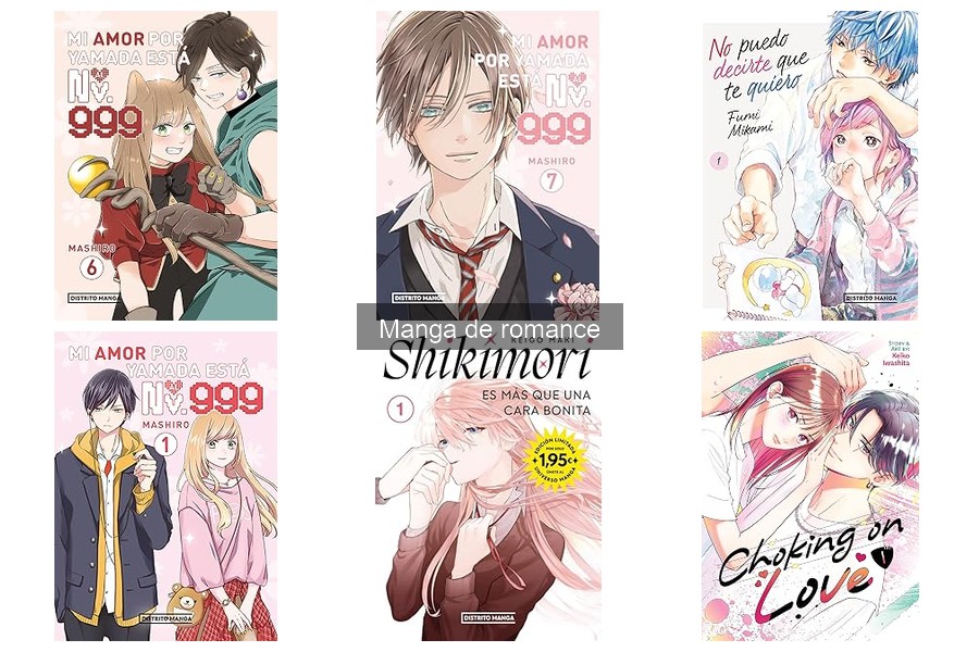 Títulos destacados de manga de romance por año