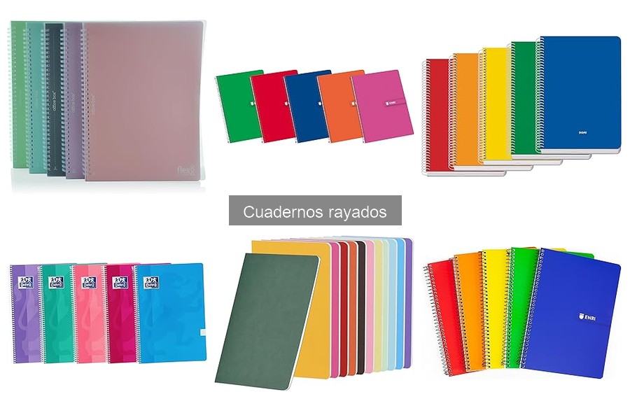Usos creativos de los cuadernos rayados para inspirarte