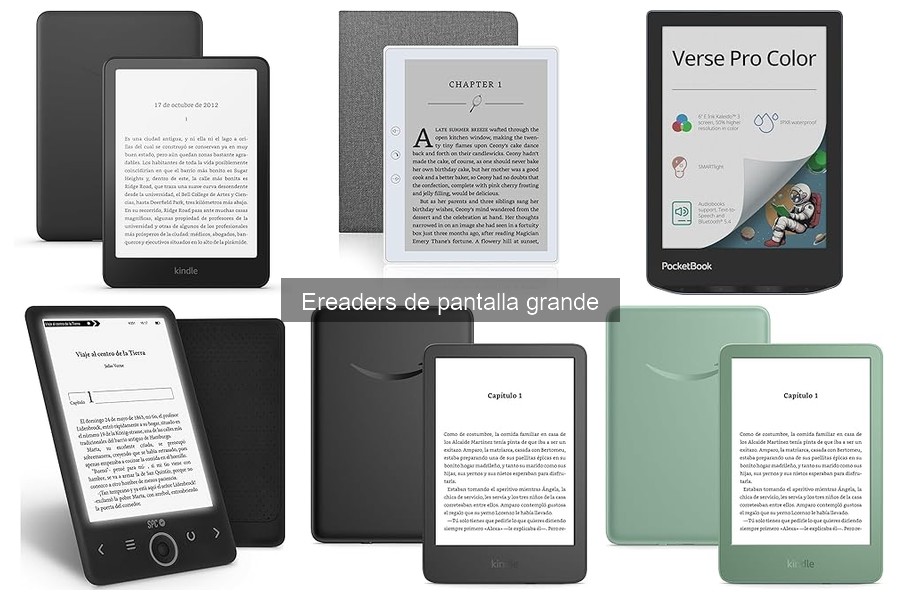 Ventajas y desventajas de los ereaders de pantalla grande